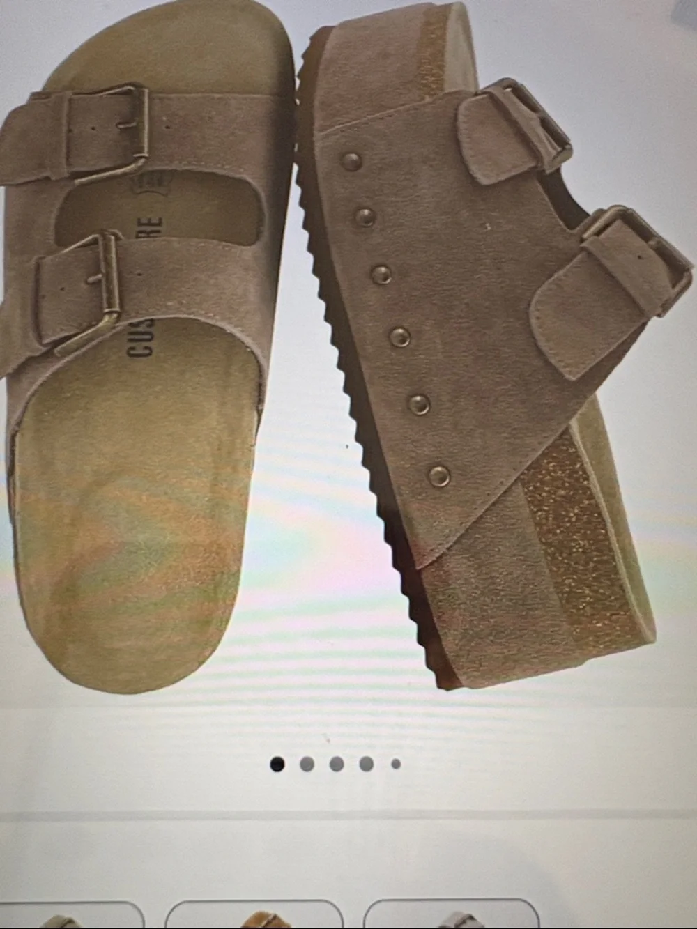 genuine suede